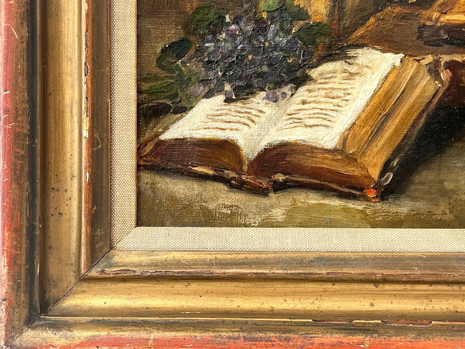 open book painting