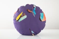 Cuscino Circle Purple Pod