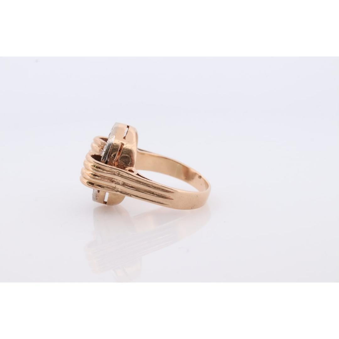 Circle Ring. 14k Diamond Encrusted Circle of life. Life Diamond Circle Promise For Sale 2