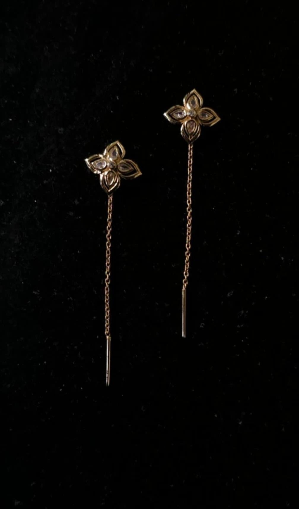 Orecchini a cerchio in argento 925 Donna Moda Regalo di Natale. in vendita 5
