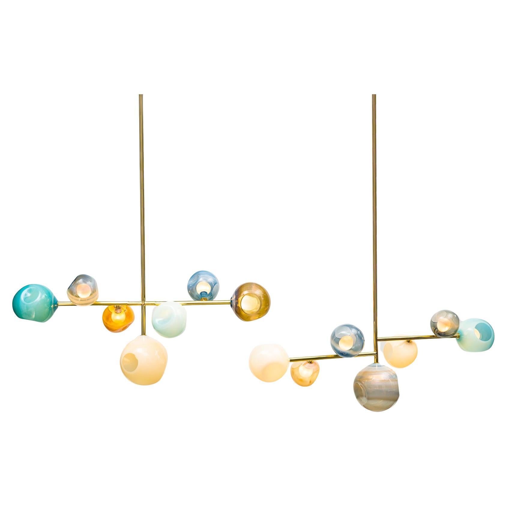 Circles and Lines Chandelier IV, USA For Sale