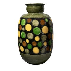 Circles Decorative Vase by Aldo Londi
