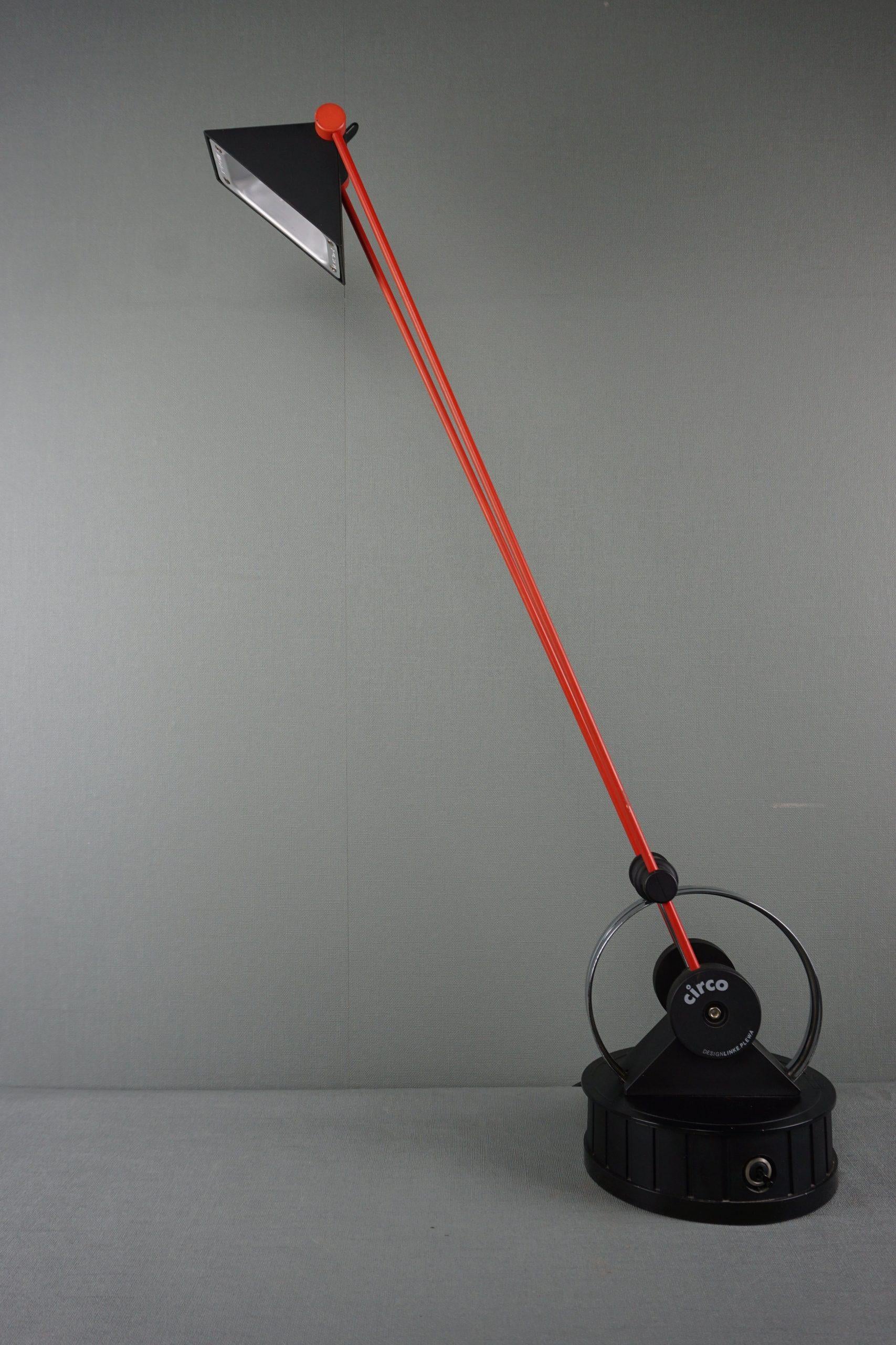 Circo Desk Lamp by Linke Plewa for Leuchten, 1980s In Good Condition For Sale In Harderwijk, NL