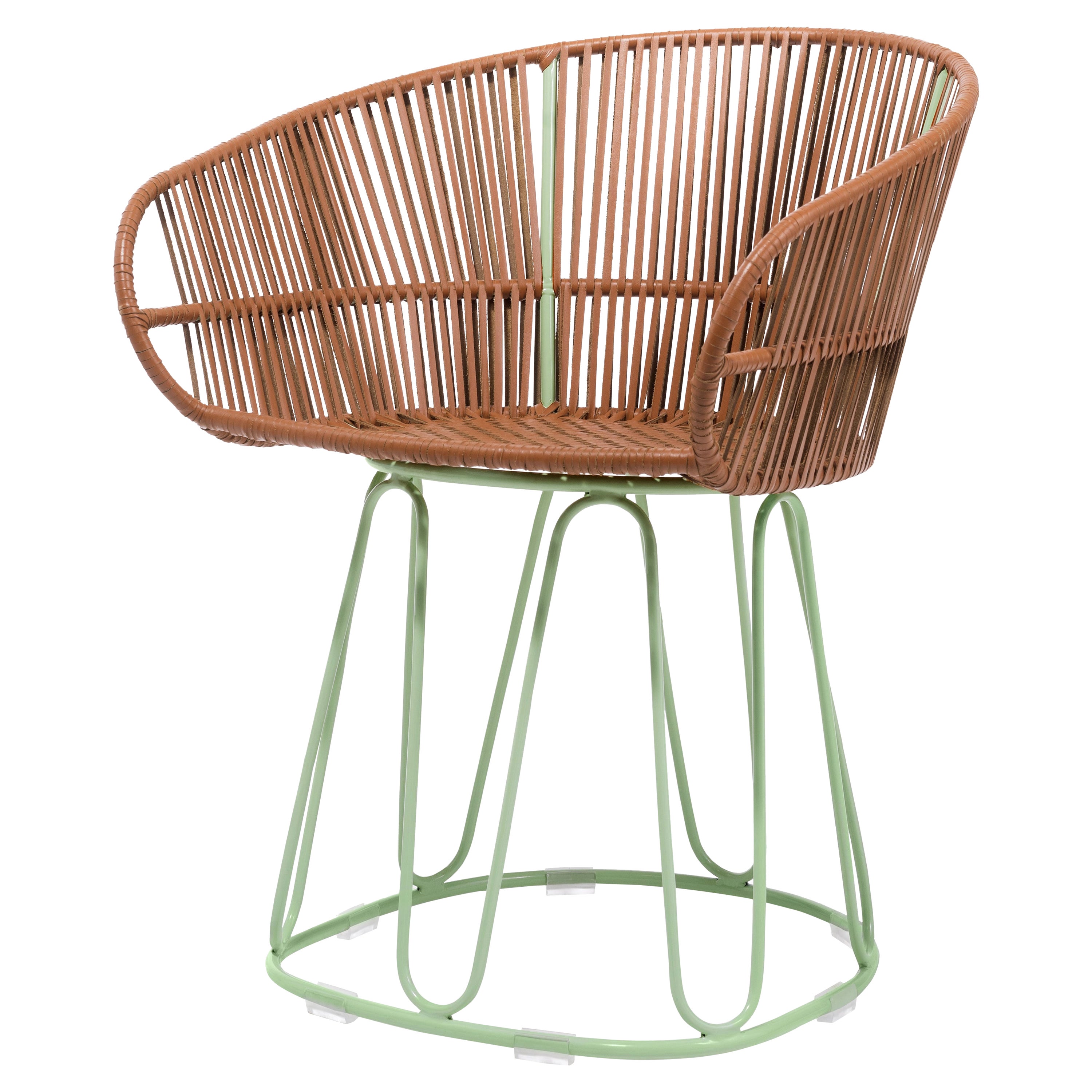 Silla de comedor Circo Piel de Sebastian Herkner