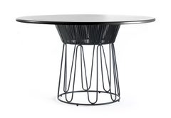 Circo Dining Table Leather by Sebastian Herkner