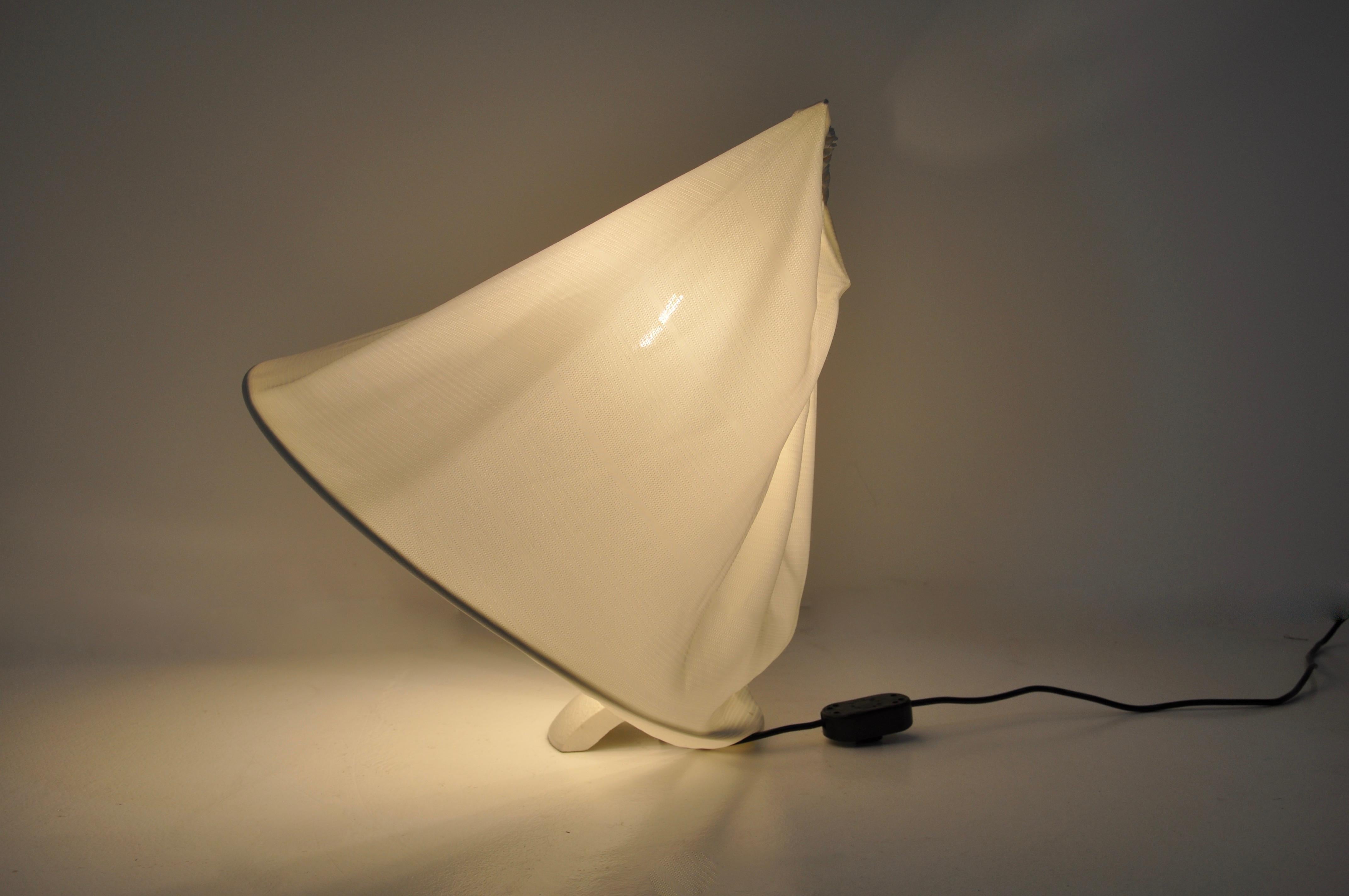 Fabric Circo table lamp by Mario Bellini for Artemide, 1970s For Sale