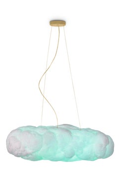 Cloud Kids Suspension Lamp Big in White Cotton by Circu Magical Furniture