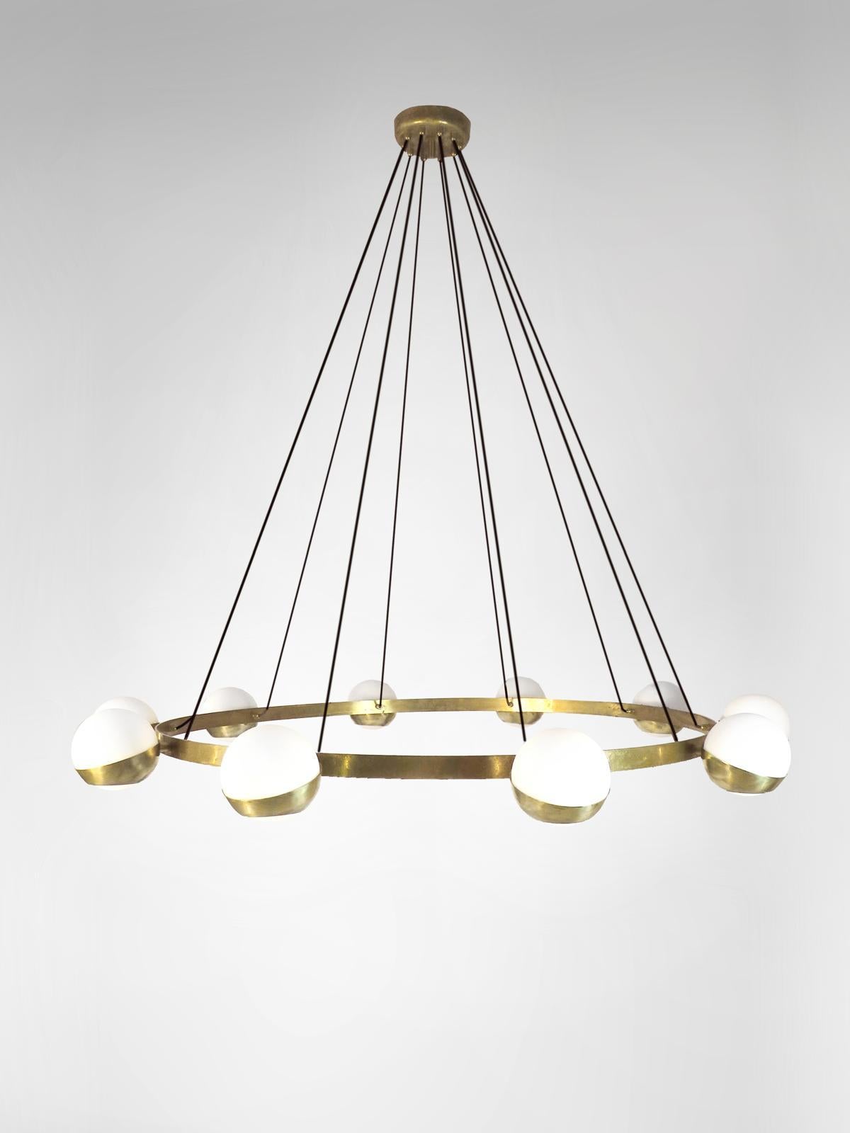 Circular ceiling Lamp In Excellent Condition For Sale In Brussel, BE