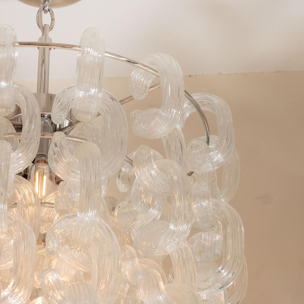 Mid-Century moderno Ciondolo circolare 