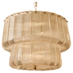 Circular chandelier in Murano by Studio Glustin