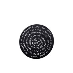 Circular Chronicles Carpet Round in Non-slip Polyester & Polyamide