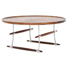Table basse circulaire de Jens Harald Quistgaard