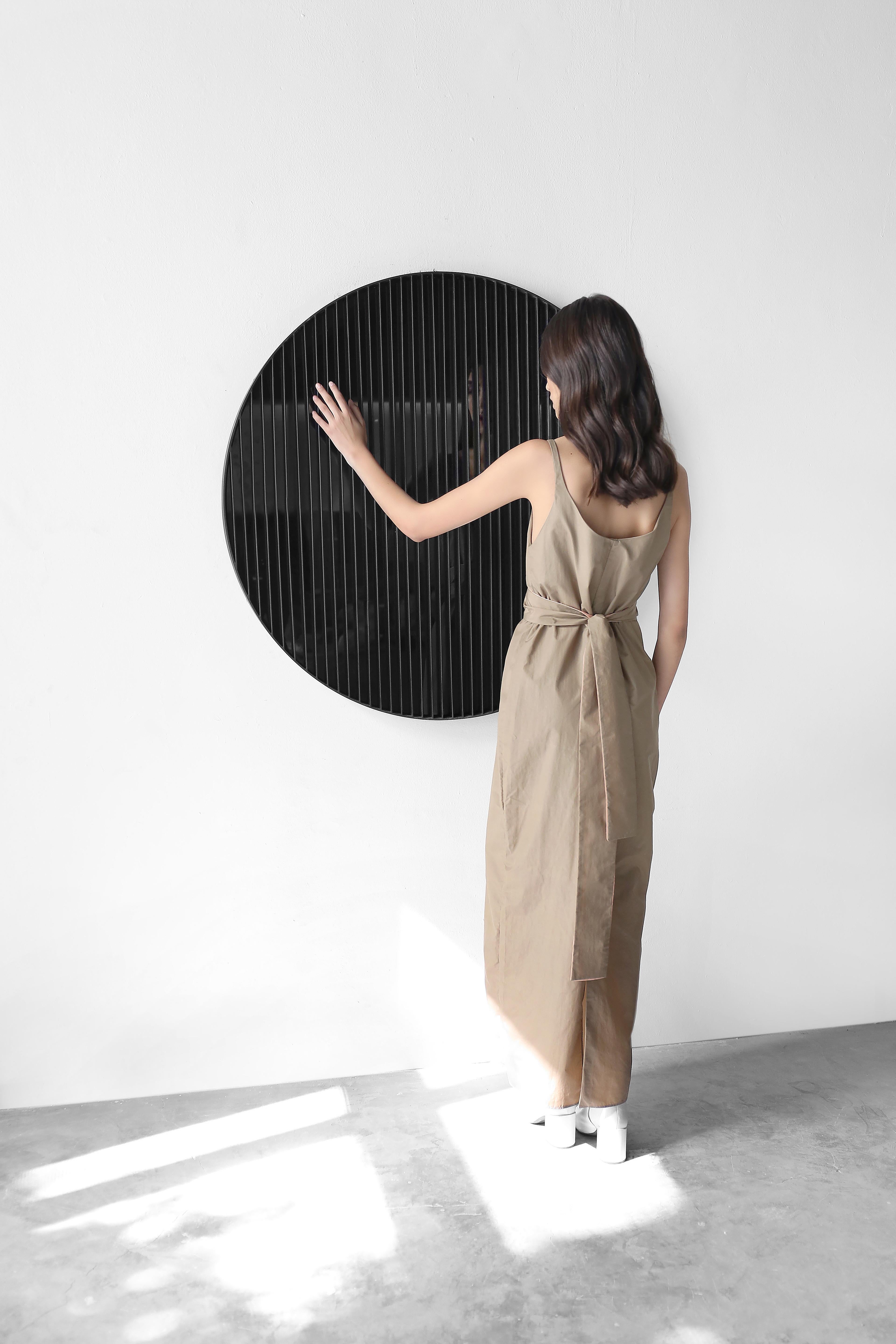 Laws of Motion Big Circular Decorative Mirror by Joel Escalona

Laws of Motion is a furniture collection that through a series of different typologies explores concepts like force, gravity and movement. Each of these functional sculptures designed