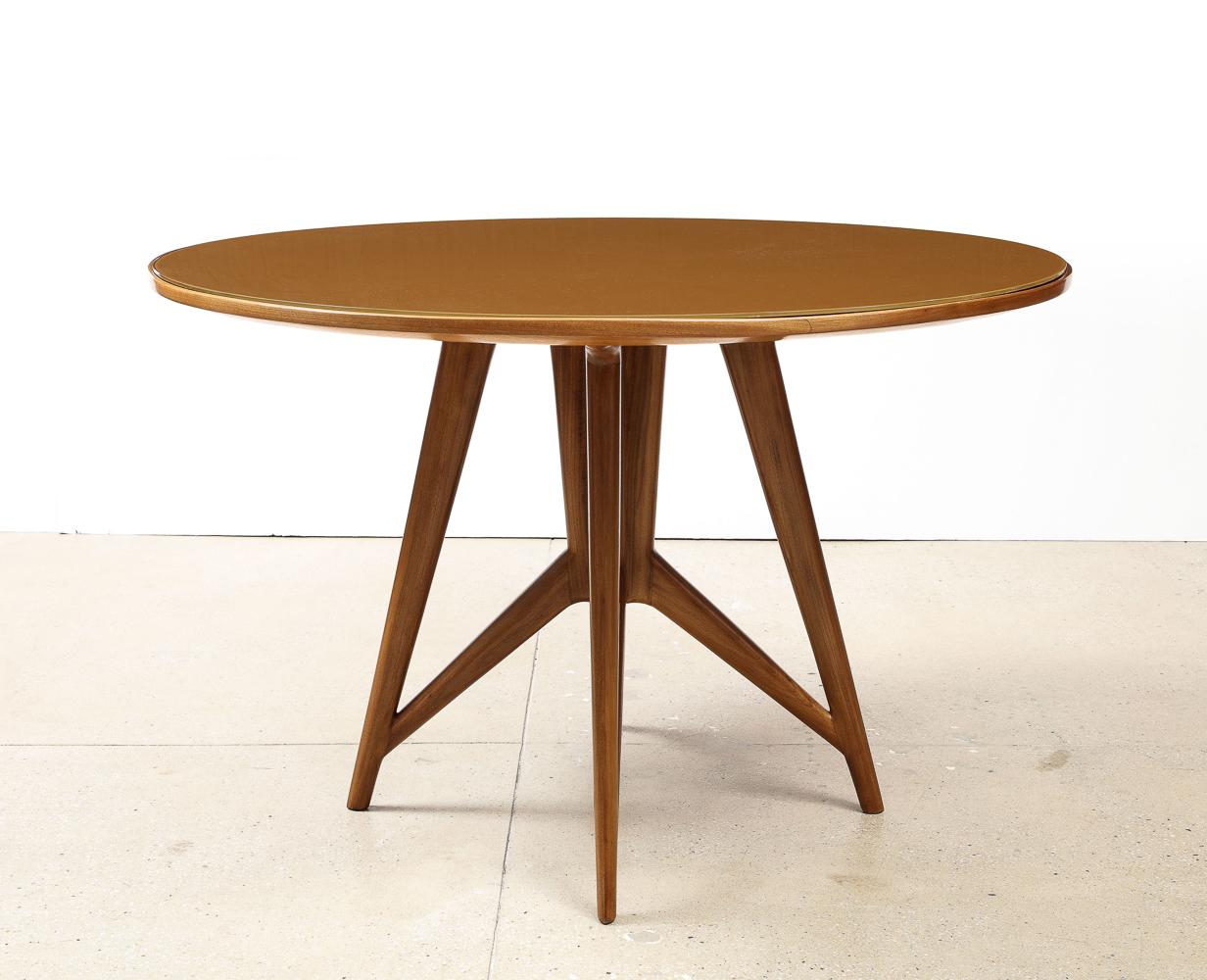 Mid-Century Modern Circular Dining / Center Table