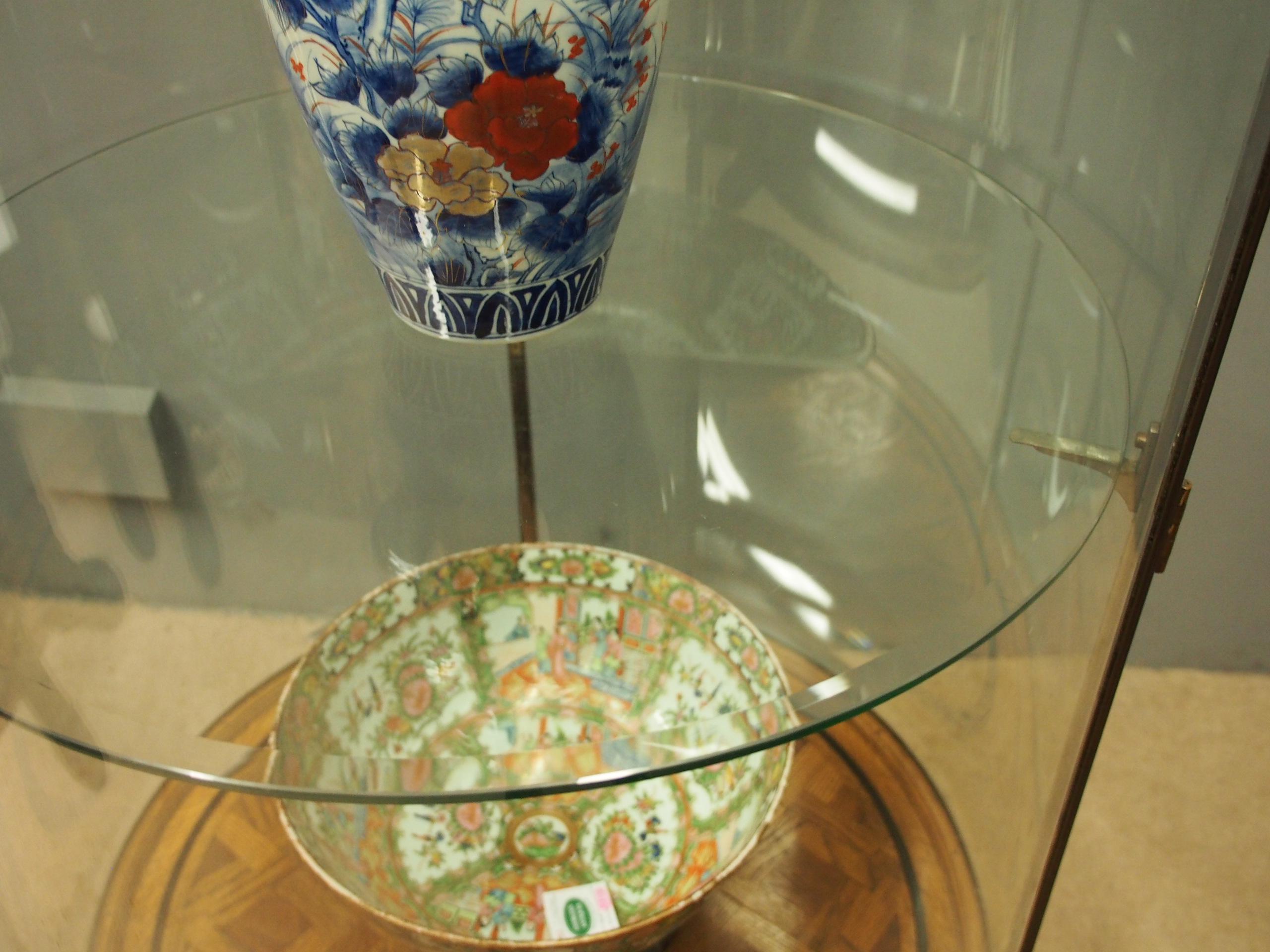 Circular Display Cabinet from Hamilton & Inches Edinburgh For Sale 5