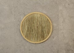 Circular fiber frame - Wall decoration, installation