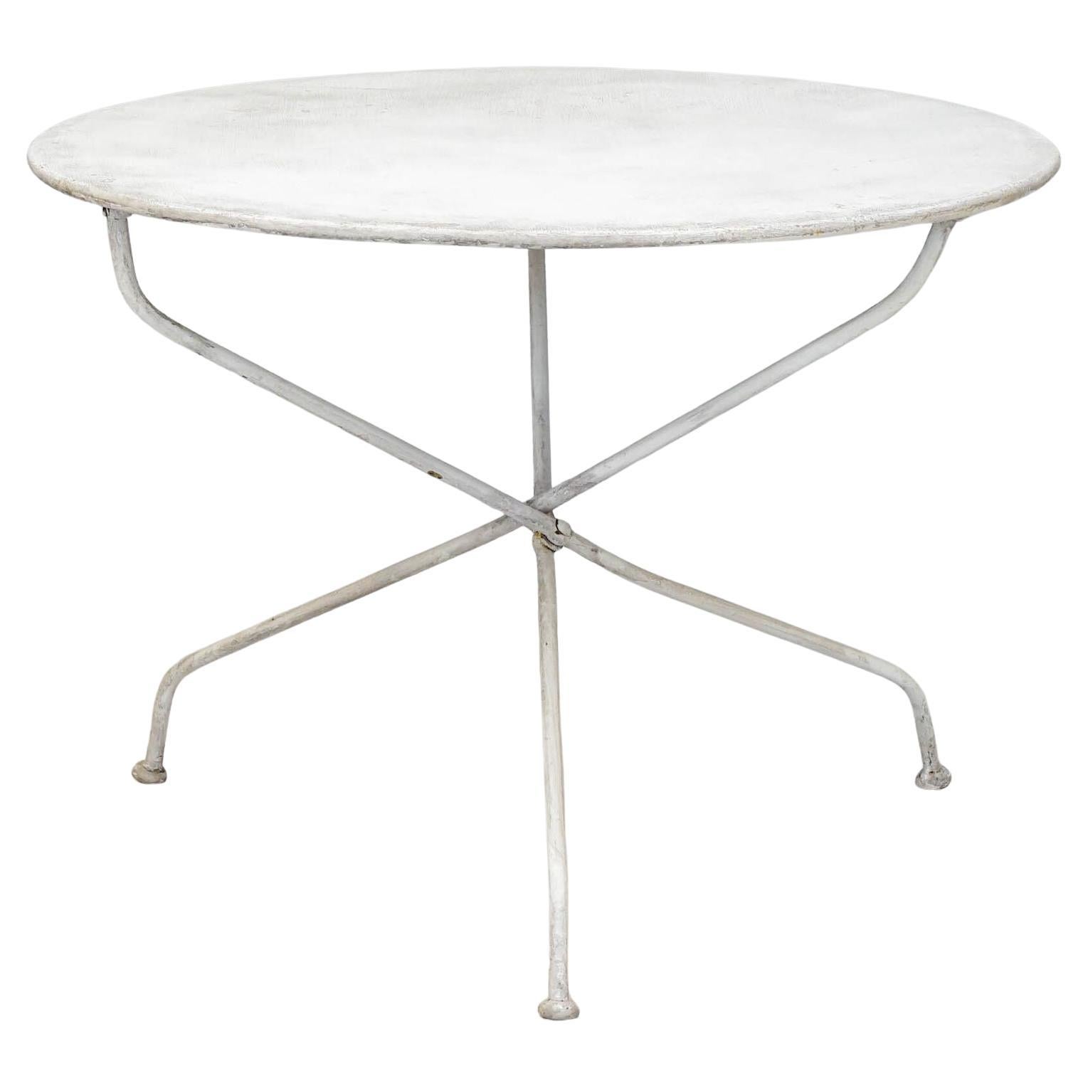 Table de jardin pliante circulaire