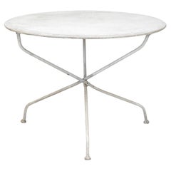 Table de jardin pliante circulaire