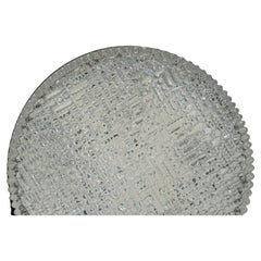 Tambor circular de cristal Kaiser empotrable , Alemania, 1970