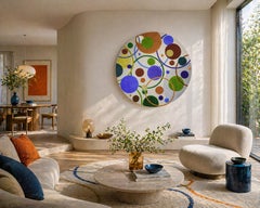 La Gioia di Essere — Circular Wall Work in MicroCristallo Fusione