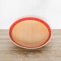 Circular Handwoven Columbian Basket