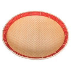 Panier Columbian circulaire tissé à la main