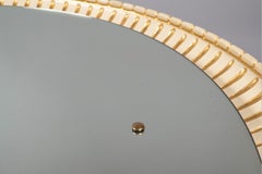 Circular Illuminated Mirror, Italy, circa 1940