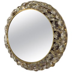 Miroir circulaire Diamond de Bakalowits, Autriche, années 1960