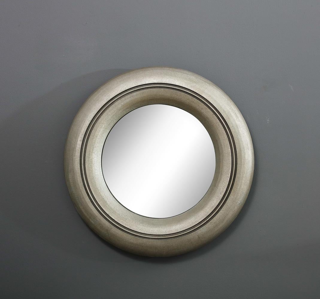 Circular Mirror by Lorenzo Burchiellaro In Good Condition For Sale In New York, NY