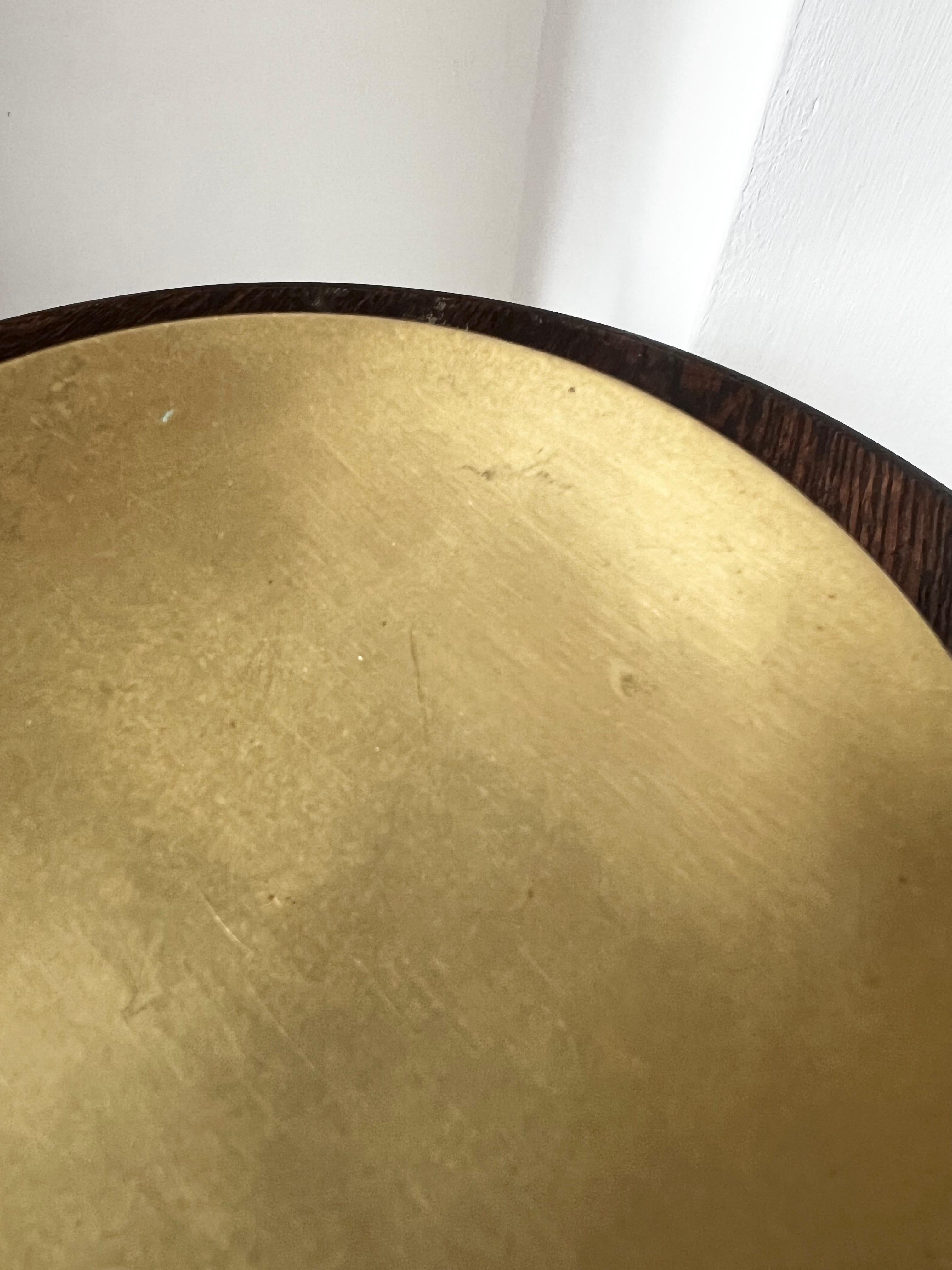 Maniglia circolare a pressione in bronzo, metà del XX secolo, Francia in vendita 4