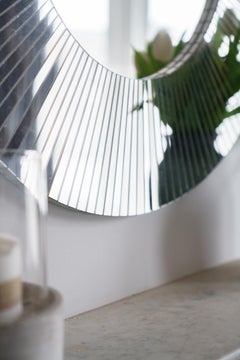 Circular Ray Collection Sunray Mosaic Mirror Handmade in UK