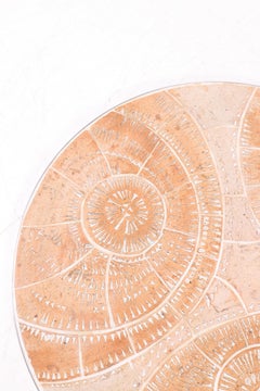 Circular Relief by Tue Poulsen, Denmark, 1970s