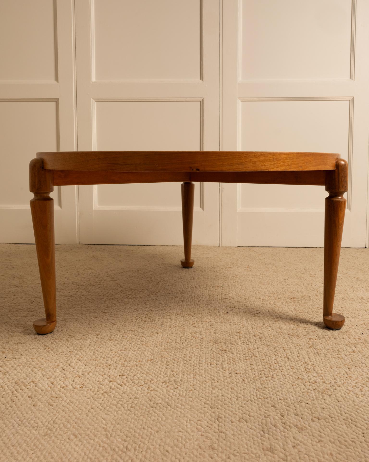 Circular side table attributed to Josef Frank - 1940s For Sale 2