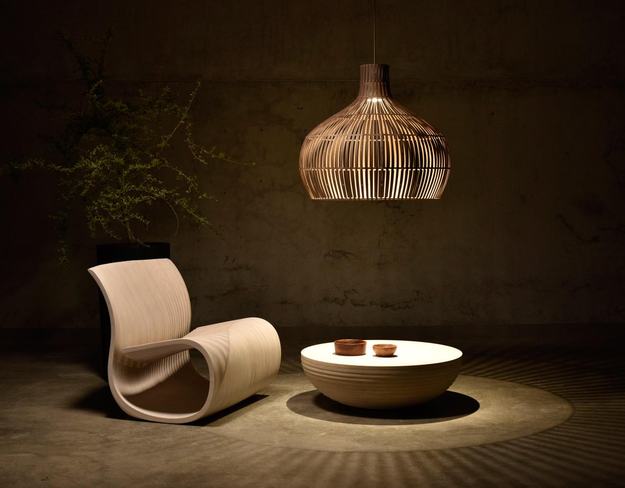 Petite table circulaire de Piegatto, une table basse sculpturale Neuf - En vente à Guatemala, GU