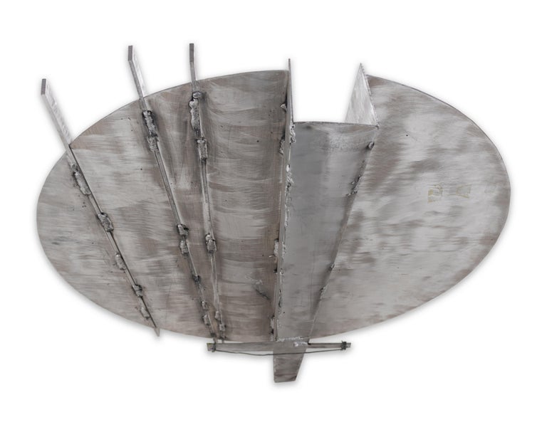 Circular Stainless Steel Wall Art For Sale at 1stDibs