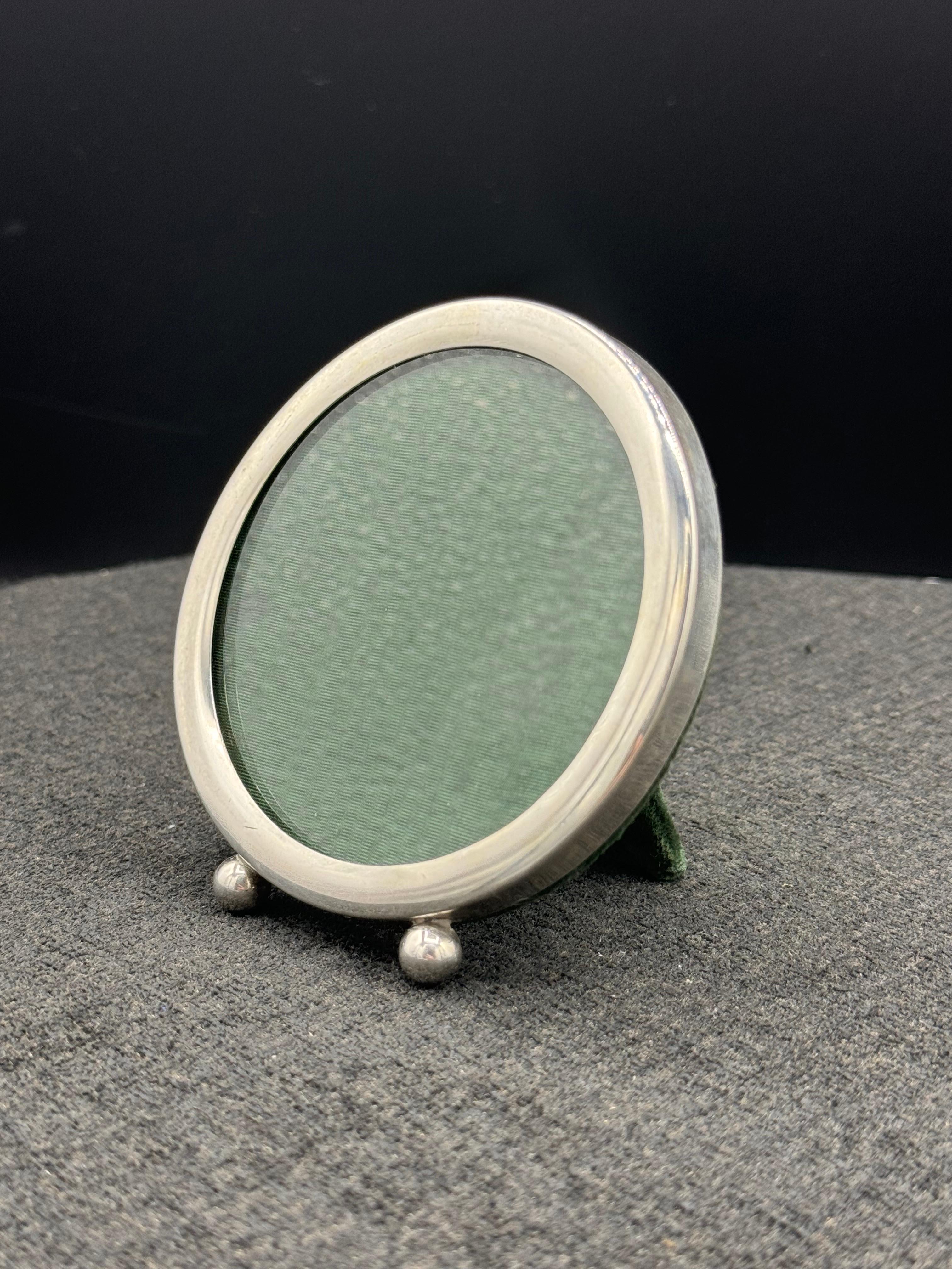 Marco circular de plata de ley Plata esterlina en venta