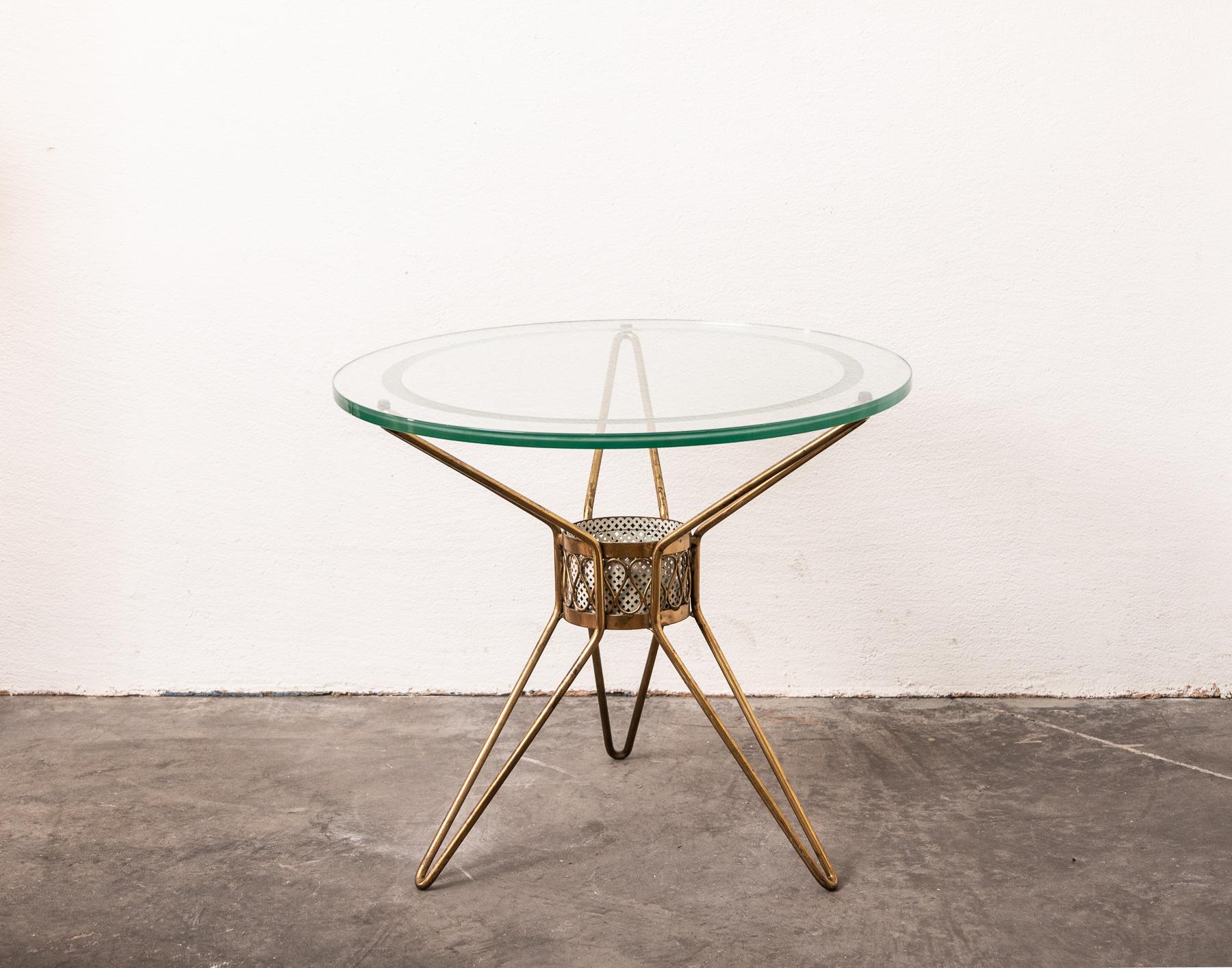 Italian Circular Table Attributed to Cesare Lacca For Sale
