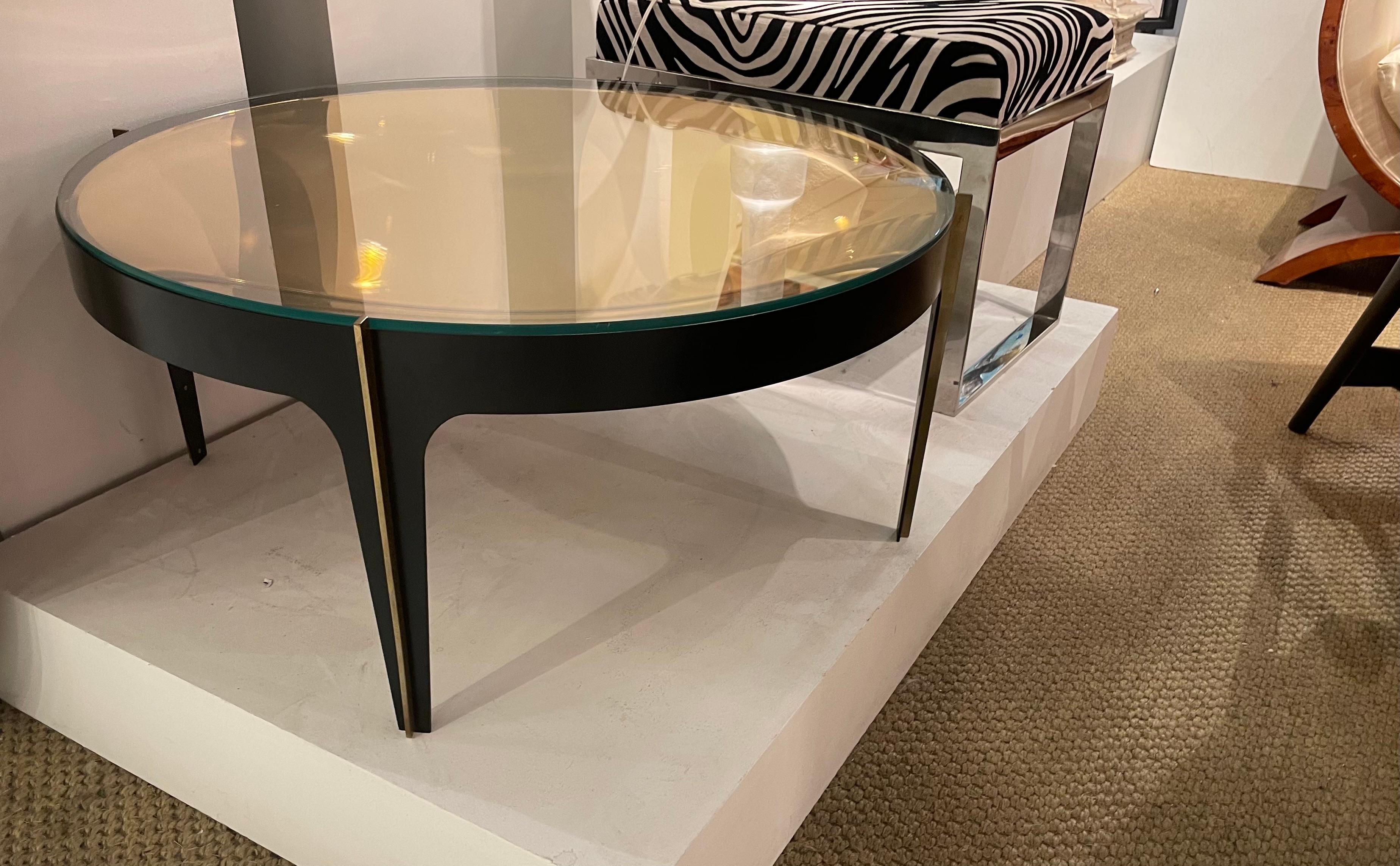 Circular Table attributed to Max Ingrand for Fontana Arte, Italy 1950. For Sale 1