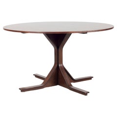 Vintage Circular Table, "Model 522", Gianfranco Frattini for by Bernini, Italy. 1960