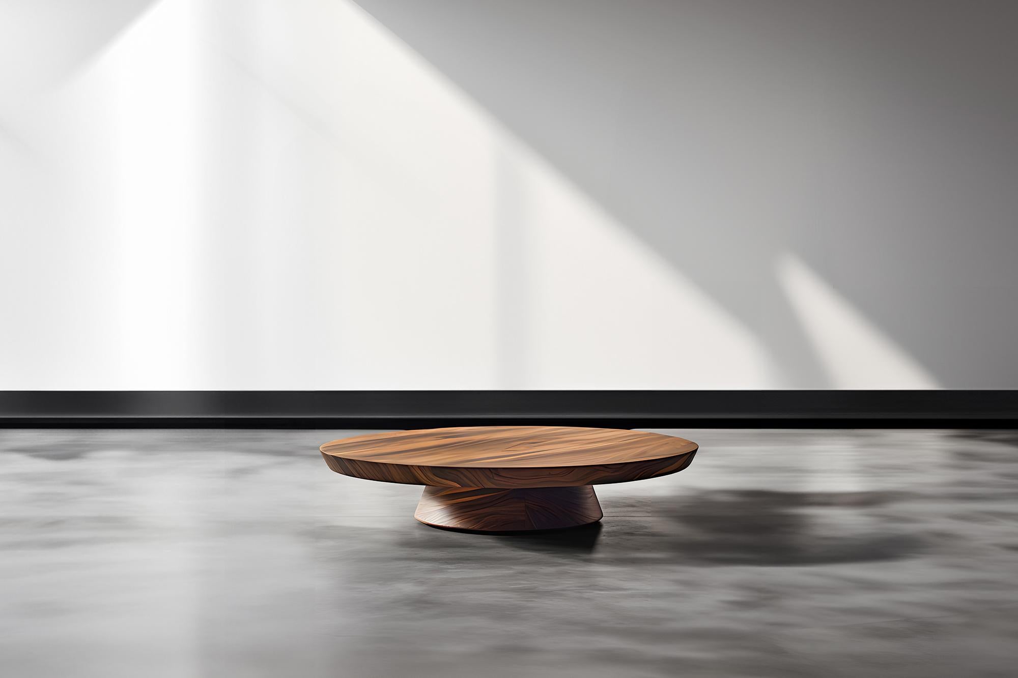 Sculptural Coffee Table Made of Solid Wood, Center Table Solace S48  by Joel Escalona


The Solace table series, designed by Joel Escalona, is a furniture collection that exudes balance and presence, thanks to its sensuous, dense, and irregular