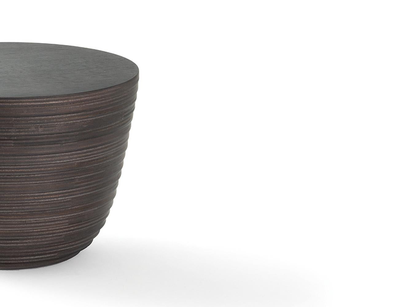 Guatémaltèque Grande table d'appoint sculpturale de Piegatto en vente