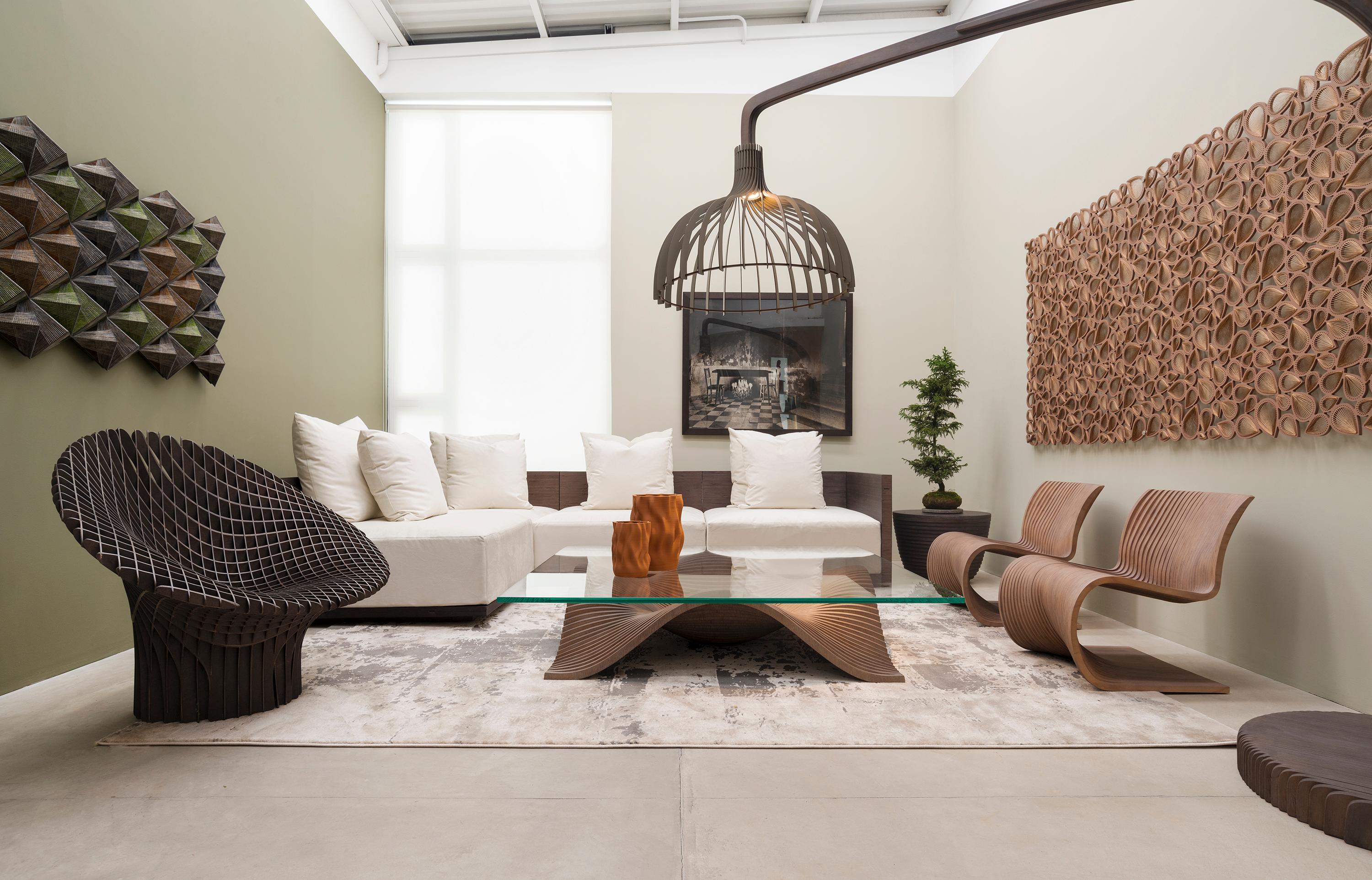 XXIe siècle et contemporain Grande table d'appoint sculpturale de Piegatto en vente