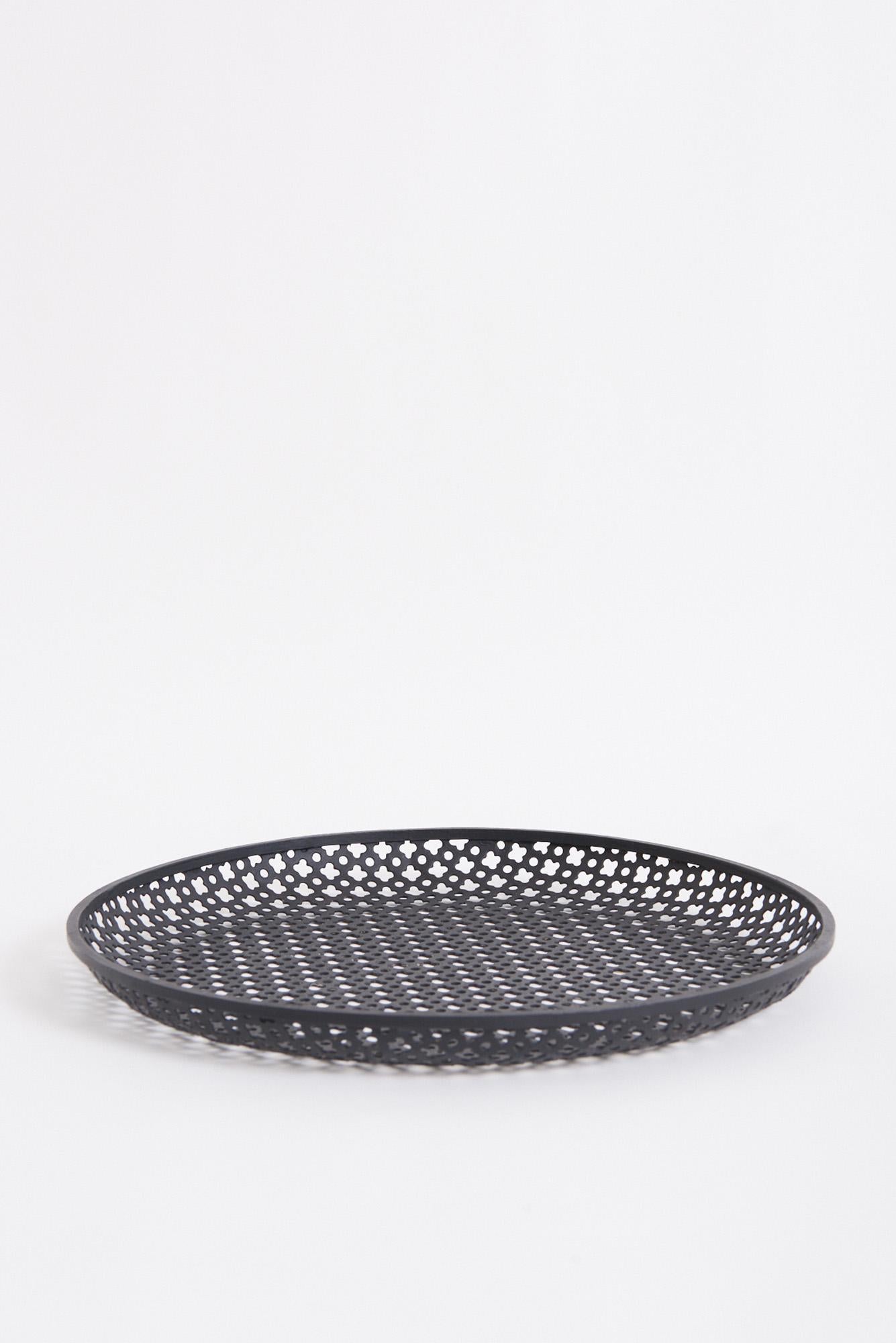 French Circular Tray by Mathieu Mategot For Sale