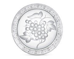 Circular Tray Signed Tuthill