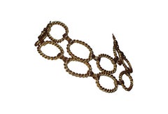 Circular Twisted Rope Necklace