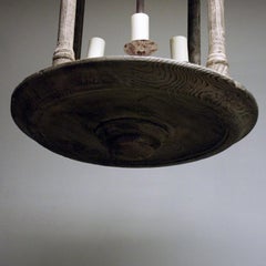 Lanterna circolare in legno