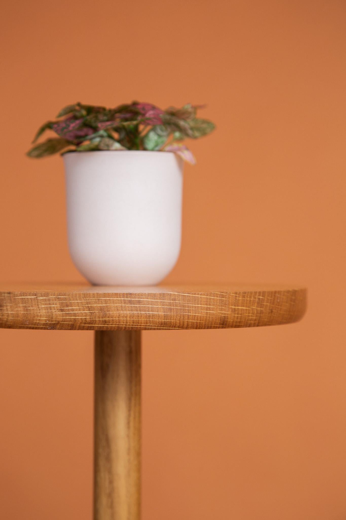 Circulo Oak Sofa Table For Sale 2