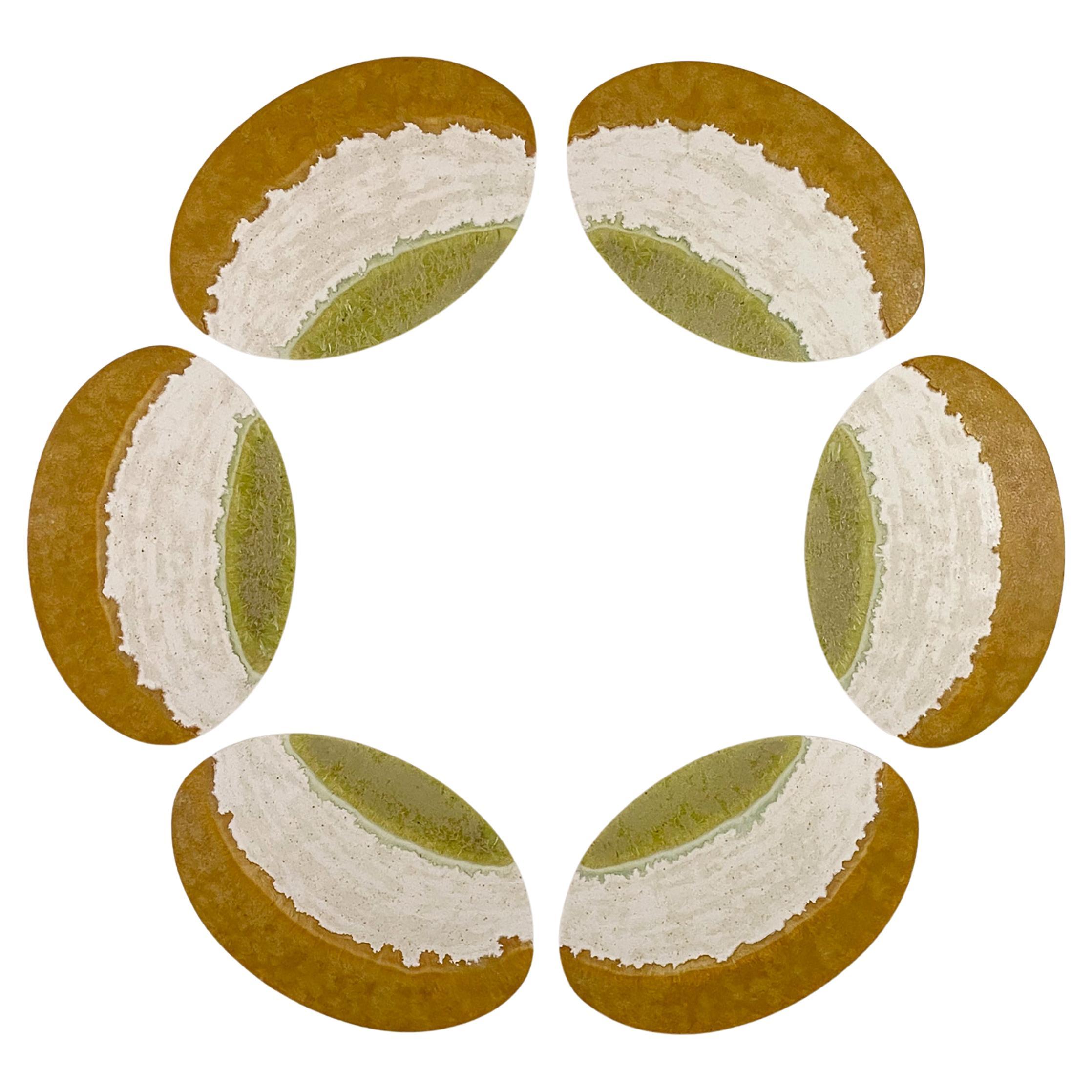 Eurythmic Ceramic wall art by William Edwards For Sale at 1stDibs