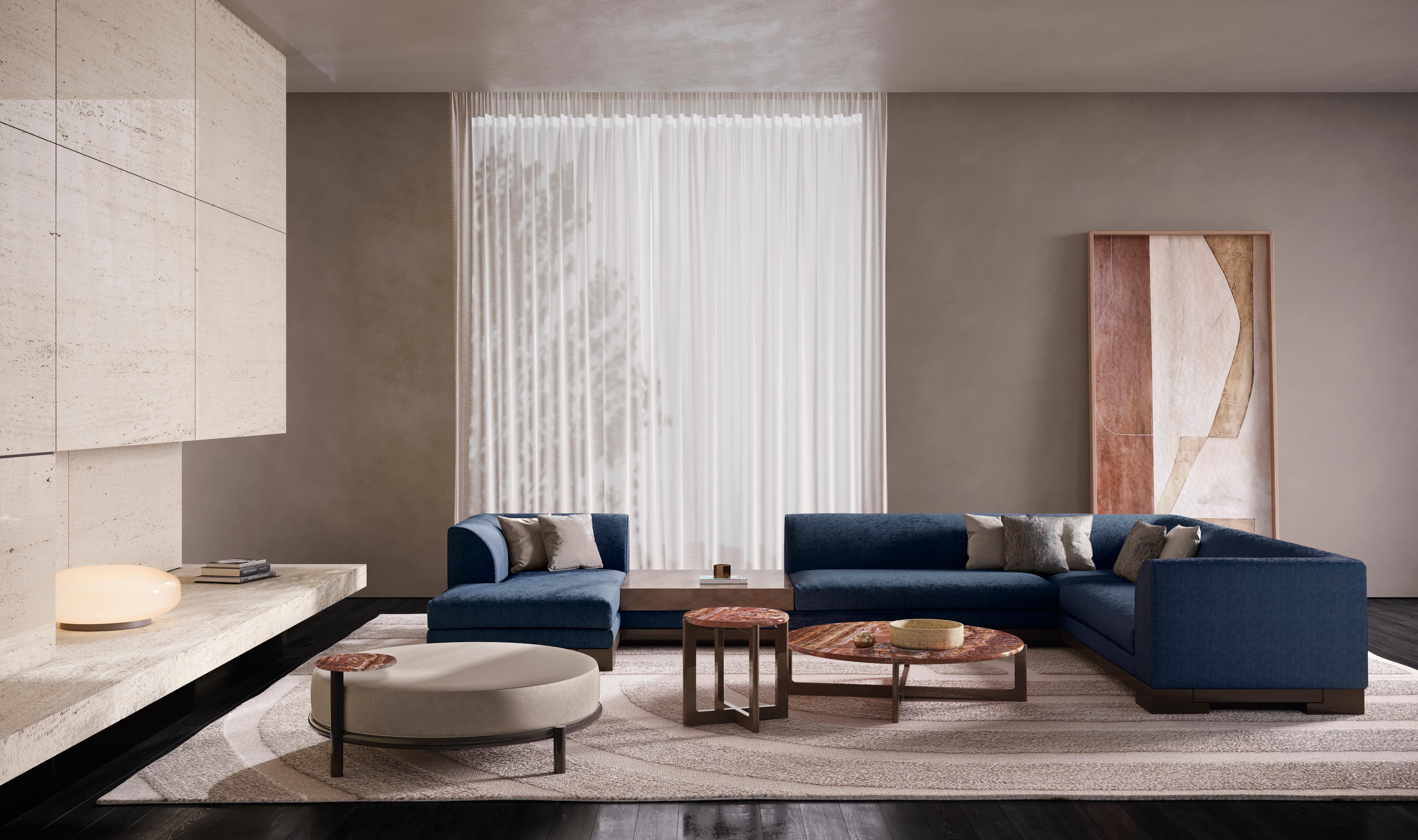 Postmoderno Pouf Circus 5020 di Redeco in vendita