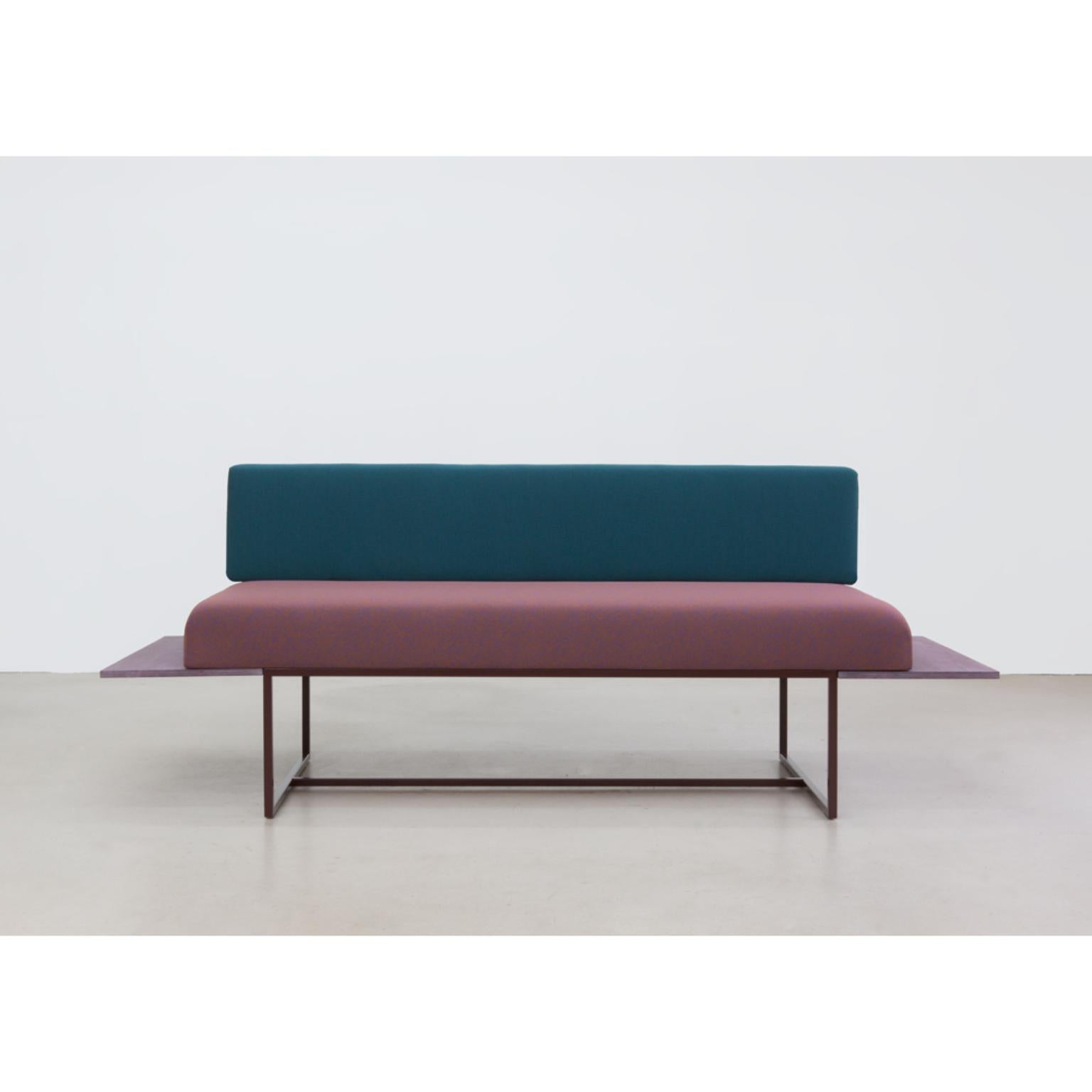 Circus bench by Llot Llov
Dimensions: W 48 x L 210 x H 79 cm
Materials: Powder coated steel, fabrics, birch wood


LLOT LLOV produce exclusive furniture and objects for private or corporate clients and also manage interior design projects such